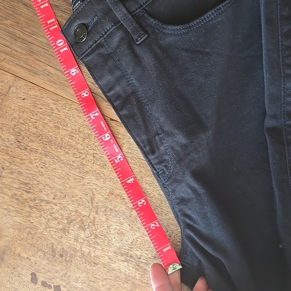 Athleta Black Twill Flex Kick Flare Jean 8P - Picture 6 of 6